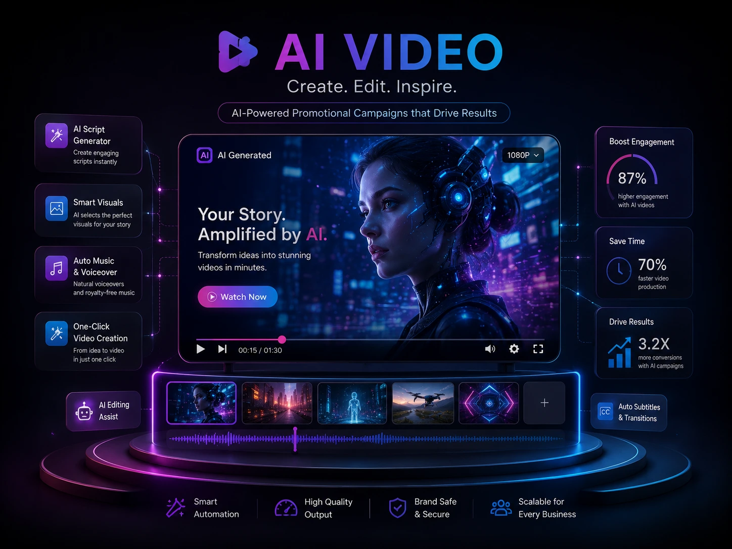 G9 Design Studio - AI Video Promotional Campaign Media Production